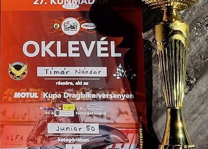 Motorsportos Gyakorlós diadal