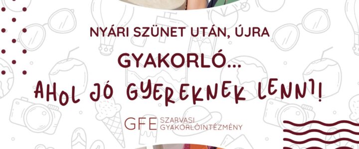 Nyári szünet után, újra…