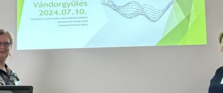 Tanítóink előadása a 63.Rátz László Vándorgyűlésen…