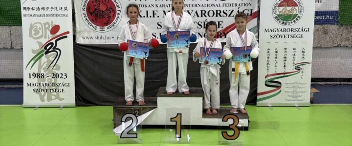 Hétvégi karate siker…