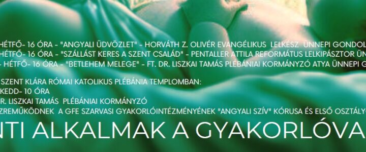 Adventi alkalmak a Gyakorlóval