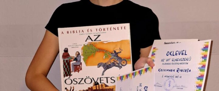 “Az út” című rajzpályázat helyezettjei