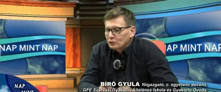 Stúdióbeszélgetés Bíró Gyula főigazgatóval, c. egyetemi docenssel a KÖRÖS TV-n…