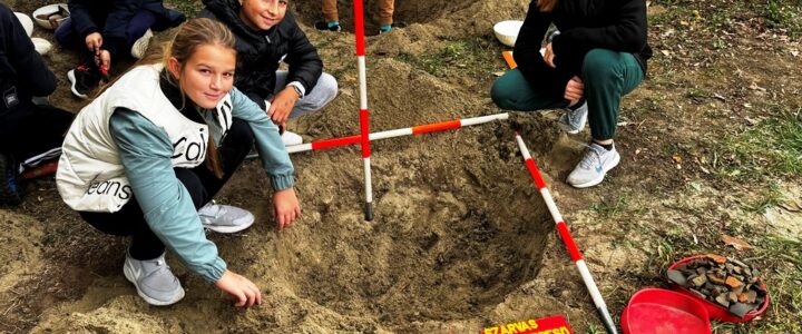 Izgalmas időutazás: Régészek nyomában a GFE Gyakorlóintézmény 5. osztályosai…
