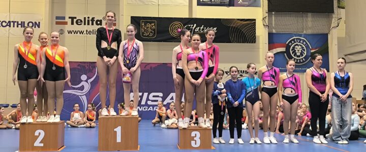 Aerobik versenyeredmény